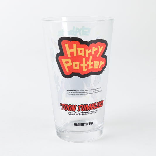 Toon Tumblers Harry Potter - Voldemort Charm Icons 16 oz Pint Glass