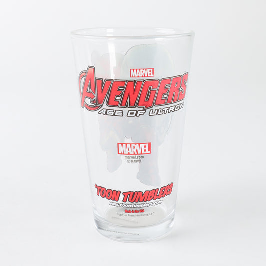 Toon Tumblers Marvel Age of Ultron Iron Man (Hulkbuster) 16oz Pint Glass