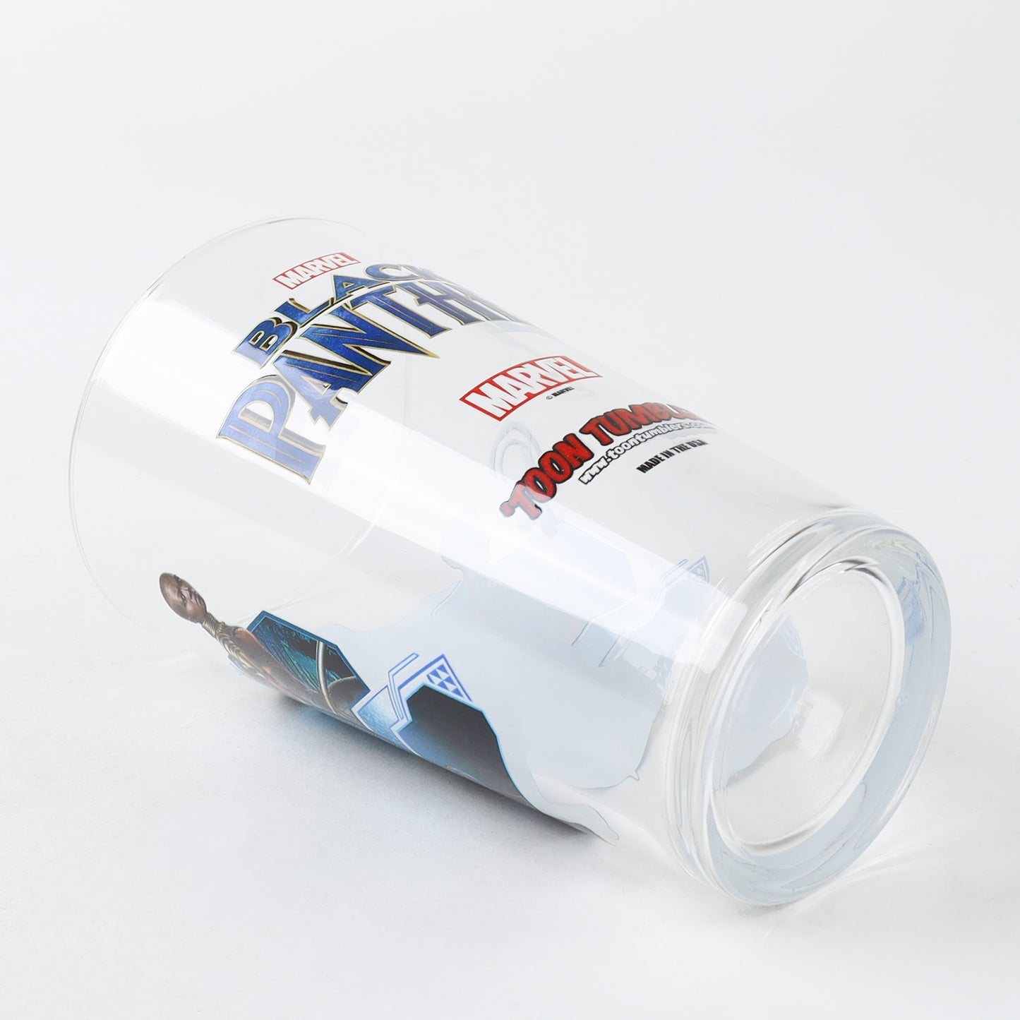 Toon Tumblers Marvel: Black Panther (Movie Version) 16oz Pint Glass