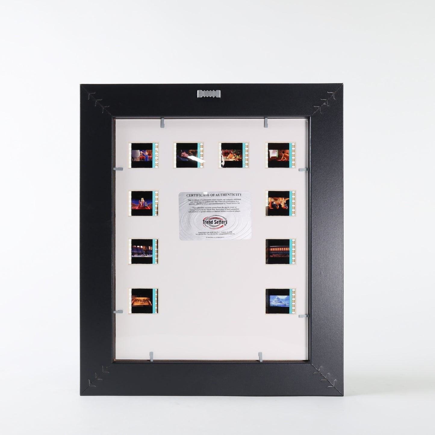 Film Cell Genuine Framed Matted Polar Express S2 Mini Montage Film Cell
