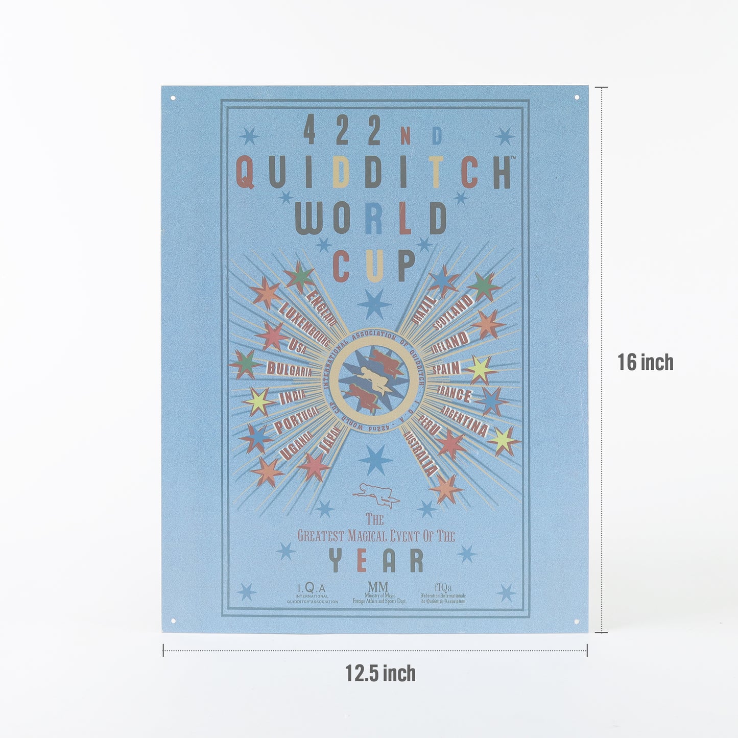 Harry Potter 422nd Quidditch World Cup Poster