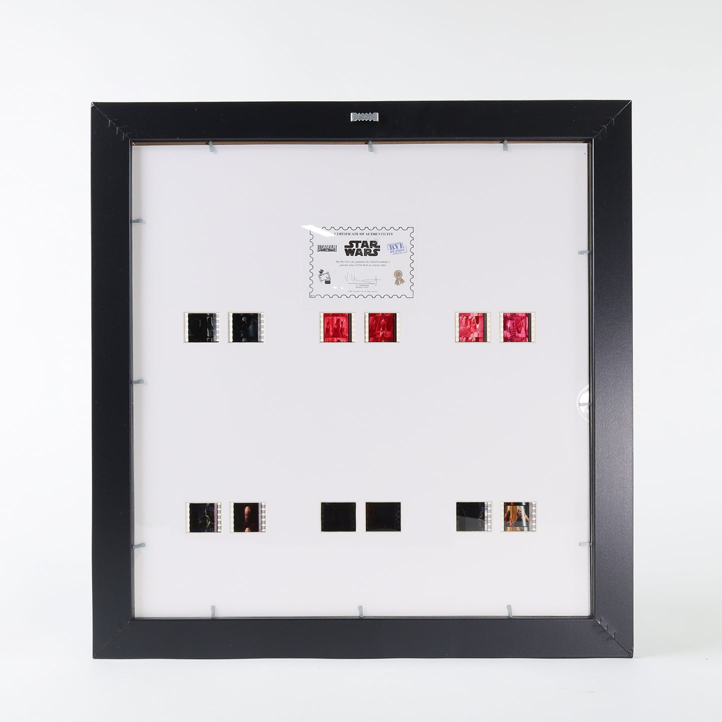 FilmCells Star Wars Thru the Ages Episode I-VI Montage Framed Art (Certificate of Authenticity)