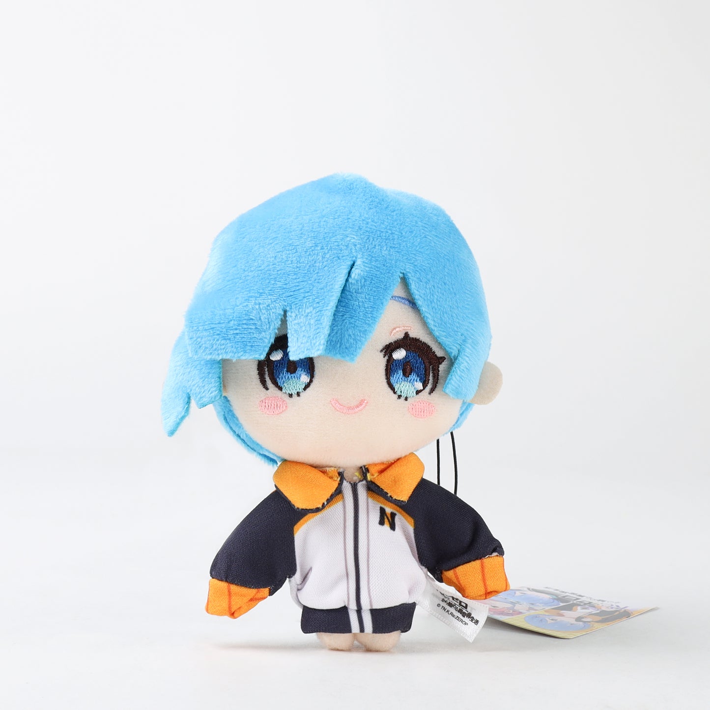 Re Zero Anime Tomonui Mascot Plush Charm Keychain Doll Rem Subaru Suit TA96700