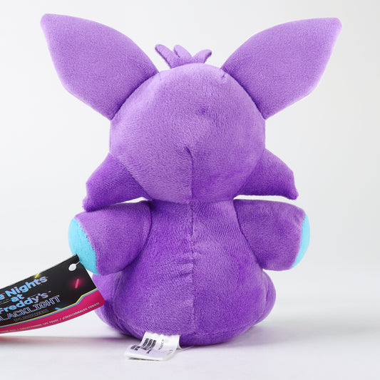 Funko Toys FNAF Five Nights At Freddy's FOXY 8" Purple Neon BLACKLIGHT Plush