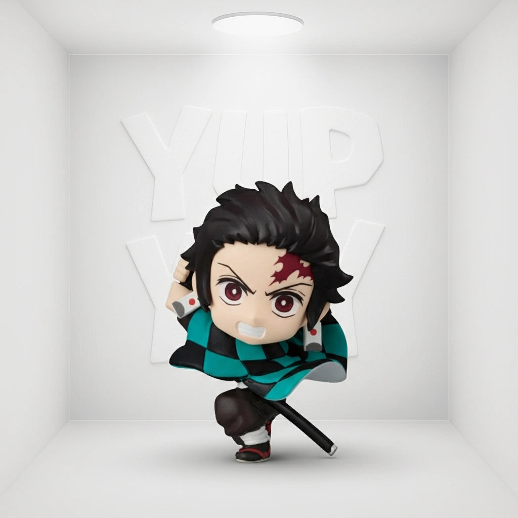 Bandai Shokugan Demon Slayer Kimetsu no Yaiba Adverge Motion 3 Minifigures (Set of 5)