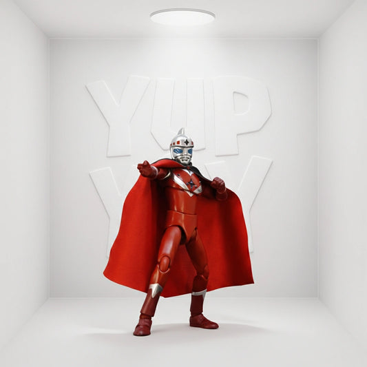 Evolution Toy HAF Hero Action Figure Iron King Senkosha Edition