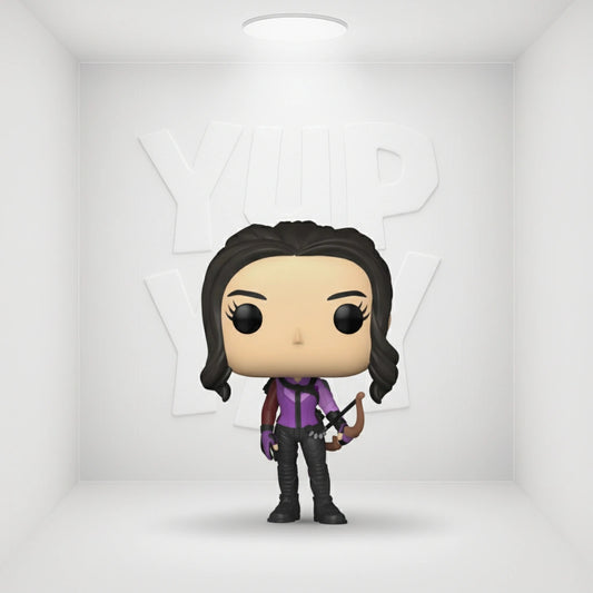 Funko Pop! Marvel: Hawkeye - Kate Bishop with Lucky the Pizza Dog