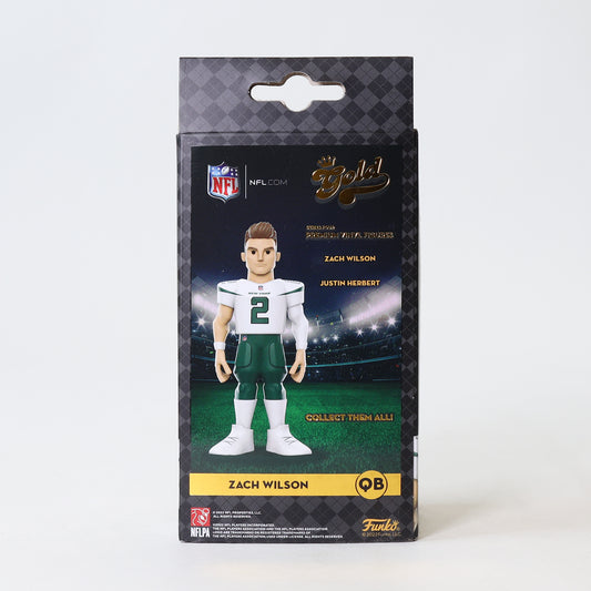 Funko Gold: NFL New York Jets - Zach Wilson (Chase Edition with Green Uniform)