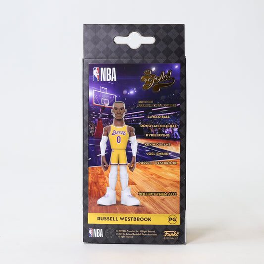 Funko Gold: NBA L.A. Lakers - Russell Westbrook (Chase Edition with Purple Uniform)