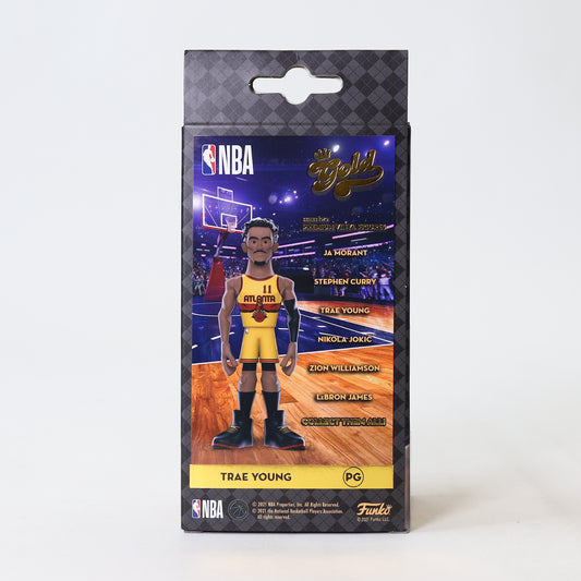 Funko Gold: NBA Atlanta Hawks - Trae Young (Chase Edition with Black Uniform)