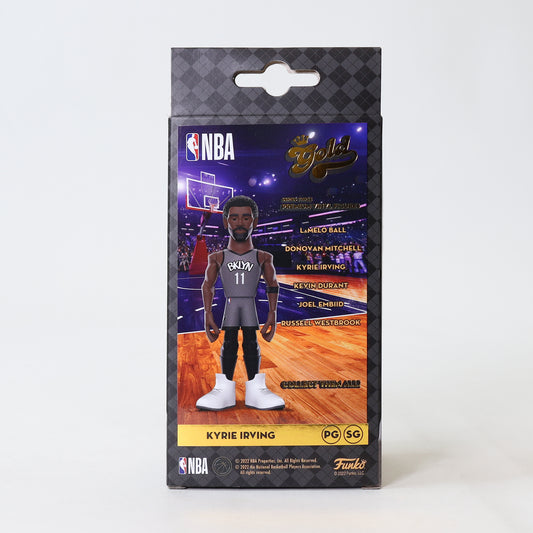 Funko Gold: NBA Brooklyn Nets - Kyrie Irving (Chase Edition with Navy Uniform)