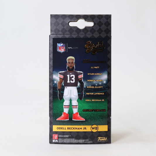 Funko Gold: NFL Cleveland Browns - Odell Beckham Jr. (Chase Edition with Brown Uniform)