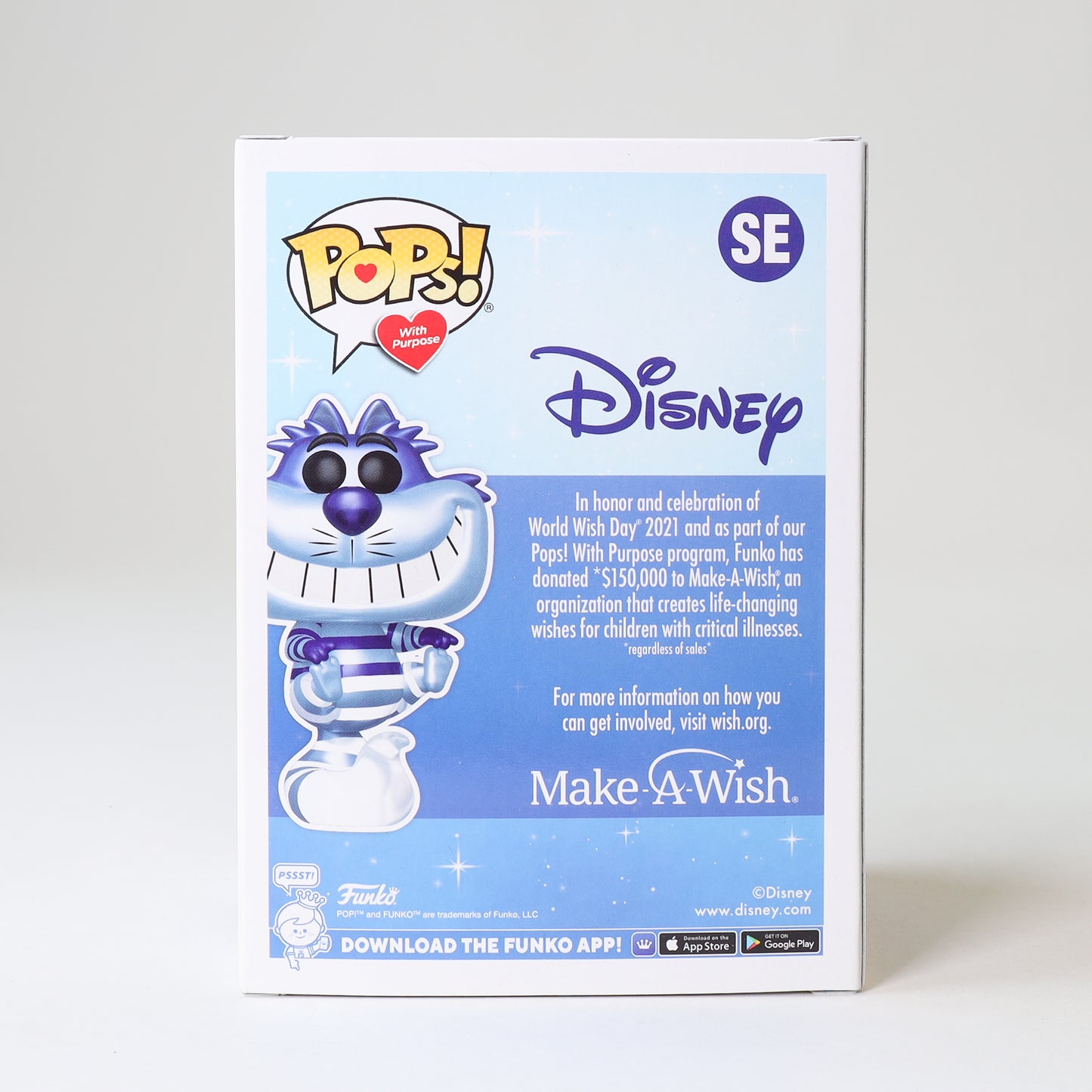 Funko Pop! Disney Make A Wish - Cheshire Cat (Alice in Wonderland) #SE