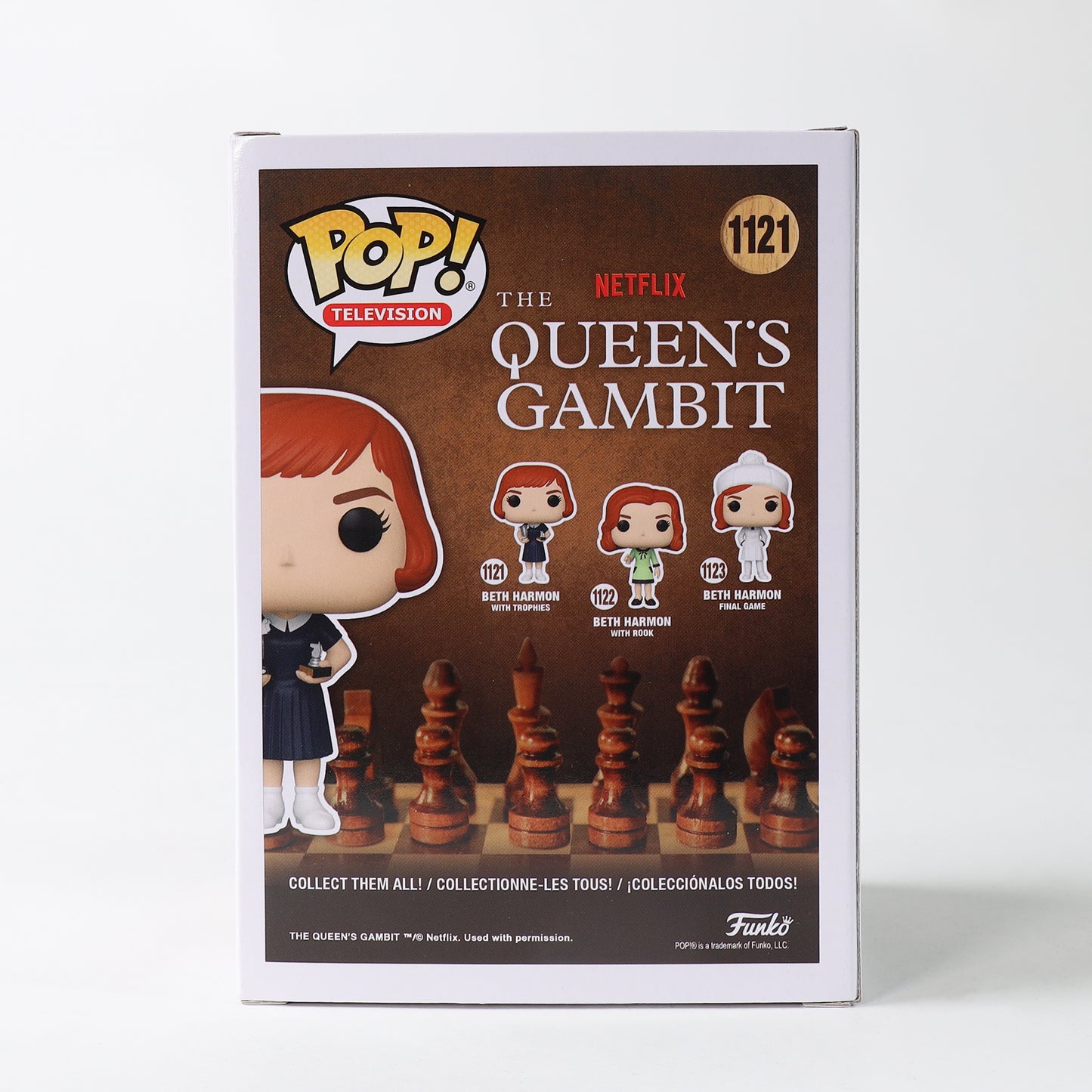 Funko Pop! The Queen's Gambit - Beth Harmon with Trophies #1121