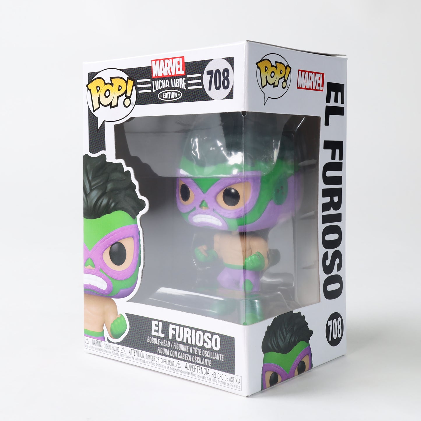 Funko Pop! Marvel : Lucha Libre Edition - El Furioso #708
