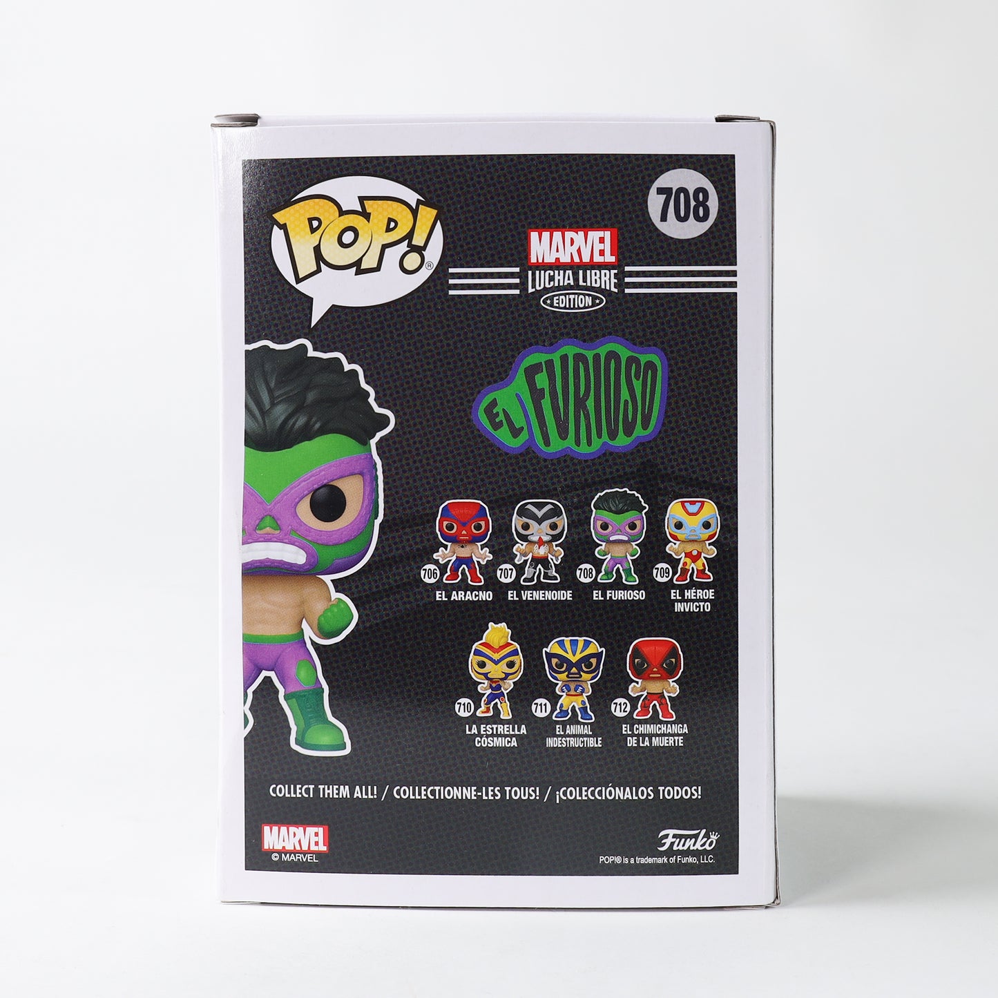 Funko Pop! Marvel : Lucha Libre Edition - El Furioso #708