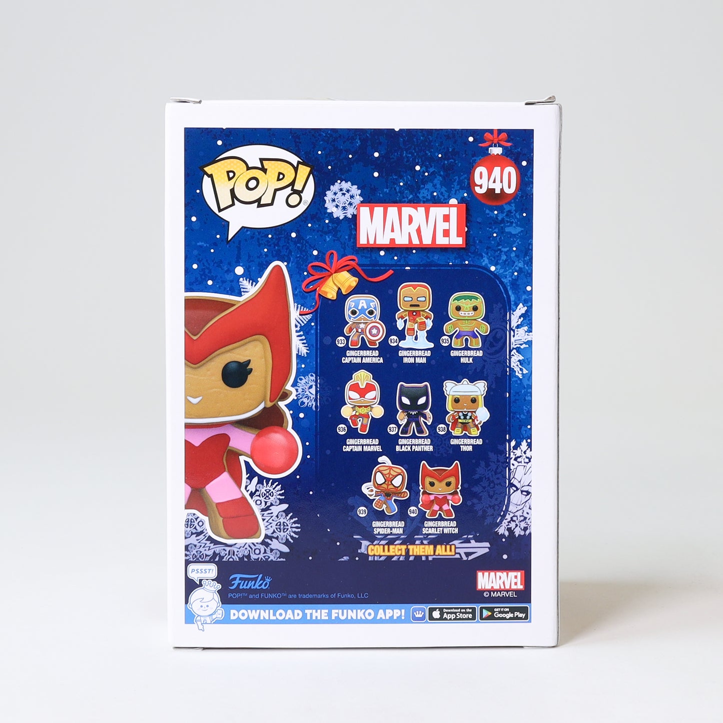 Funko Pop! Marvel: Holiday Gingerbread Scarlet Witch #940