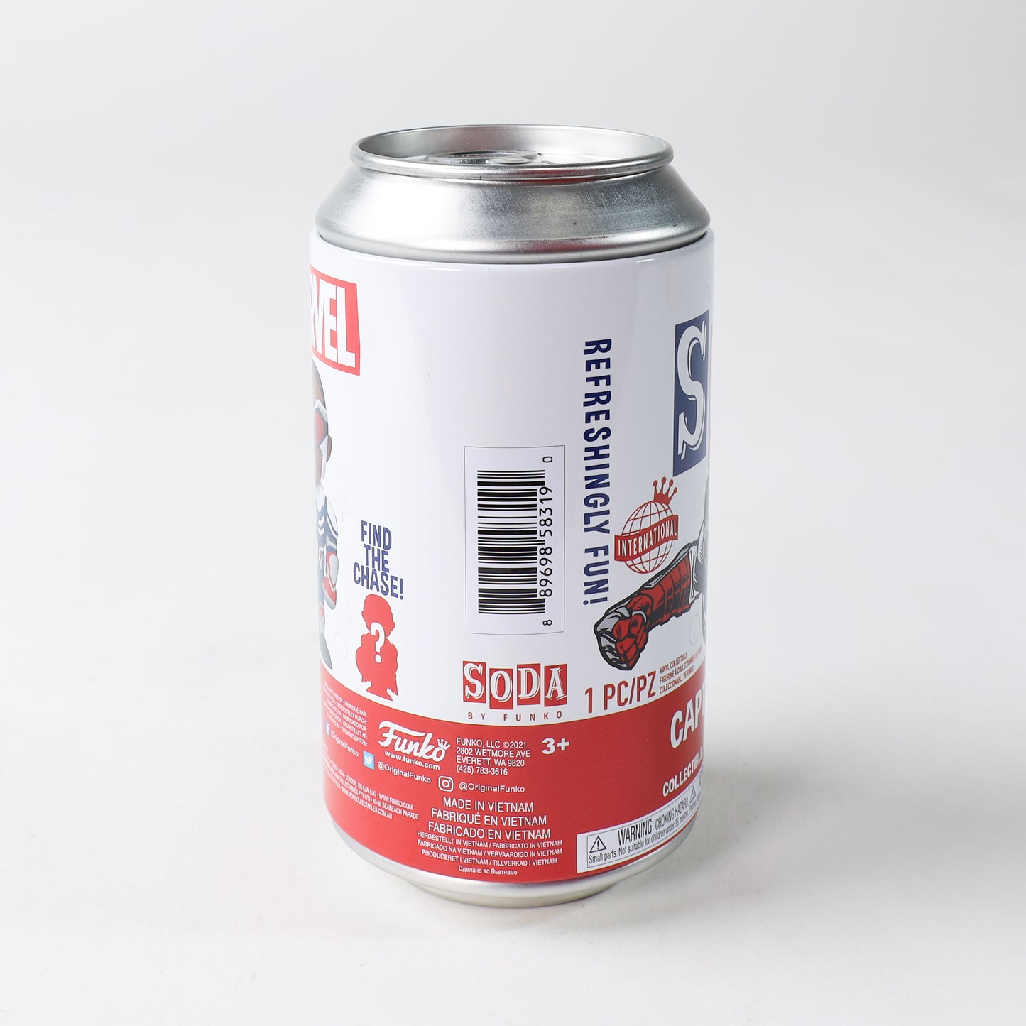 Funko Soda: Marvel - Captain America (International Variant)