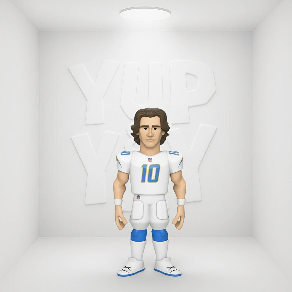 Funko Gold NFL: L.A. Chargers - Justin Herbert 12 Inch Vinyl Figure