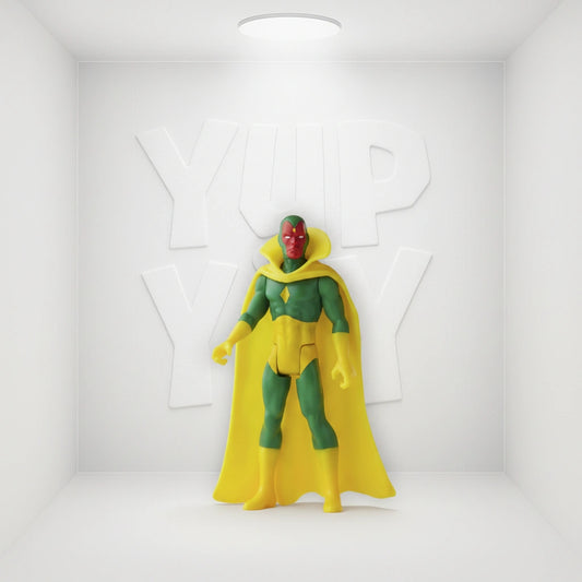 Hasbro Marvel Legends 3.75-inch Retro 375 Collection Marvel's Vision Action Figure