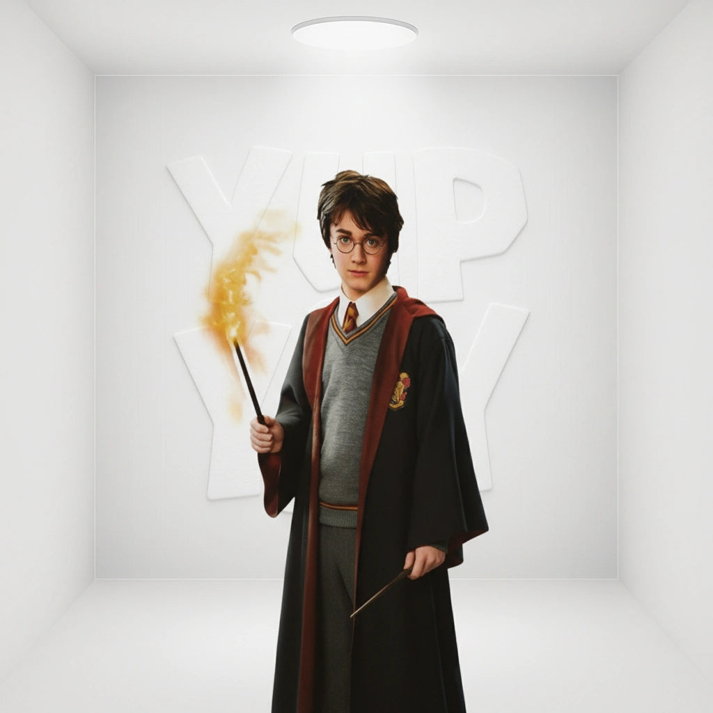 Harry Potter Collectible Wand 4 INCH DIE CAST WAND WITH STAND