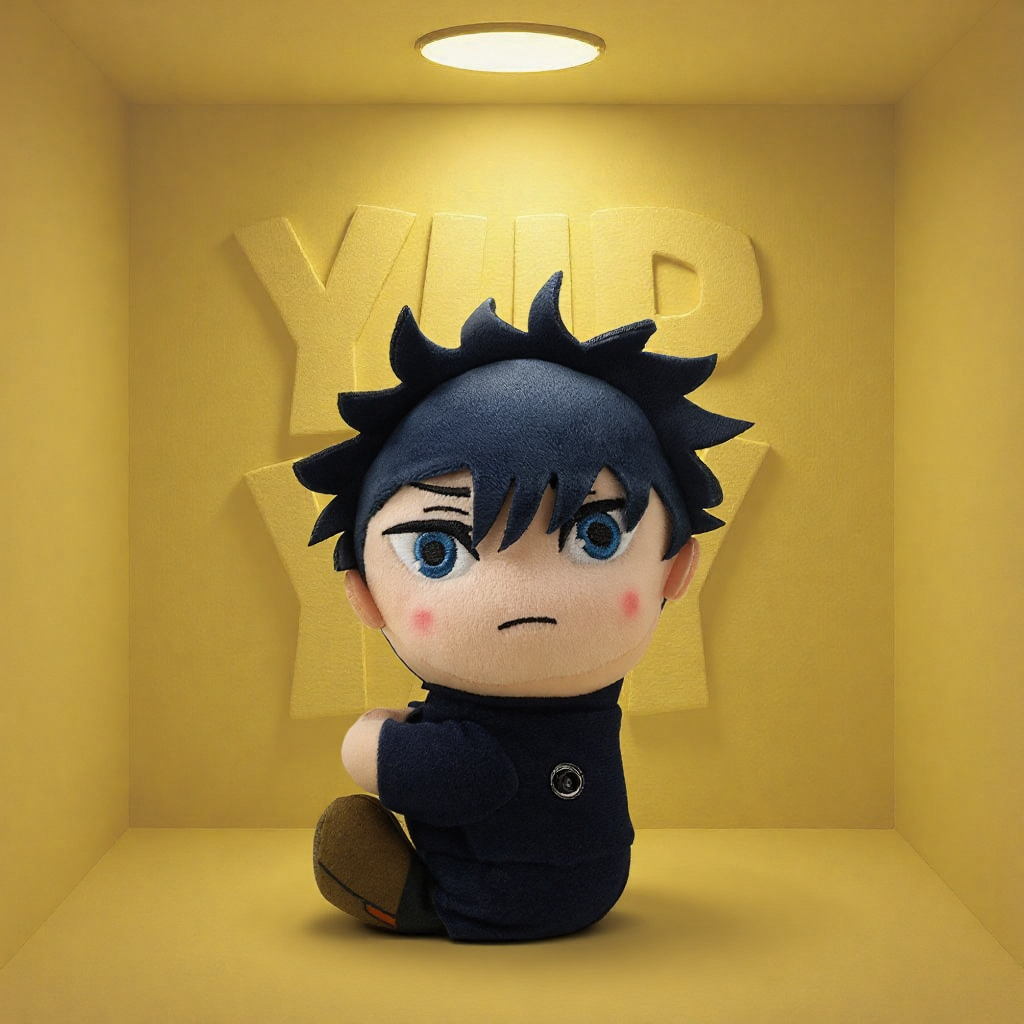 Megumi Fushiguro Plush Doll – Jujutsu Kaisen Chibi Collection