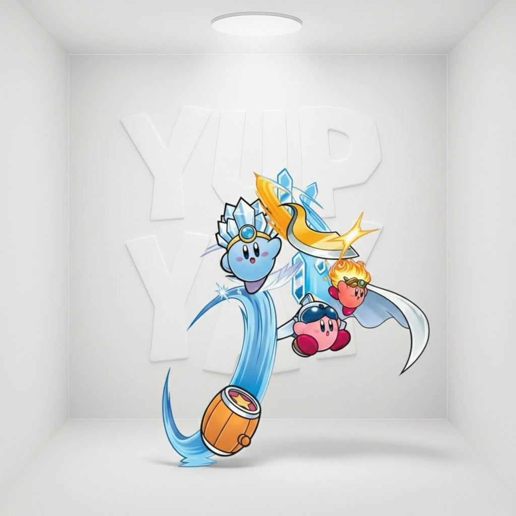 Jigsaw Puzzle Kirby's Dream Land Kirby and Water Balloons (300 Pieces)