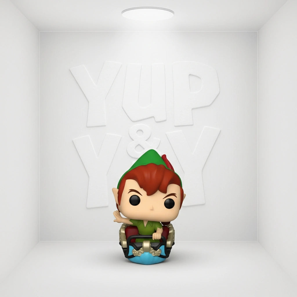 Funko Pop! Keychains: Walt Disney World 50th Anniversary - Peter on the Peter Pan's Flight Attraction