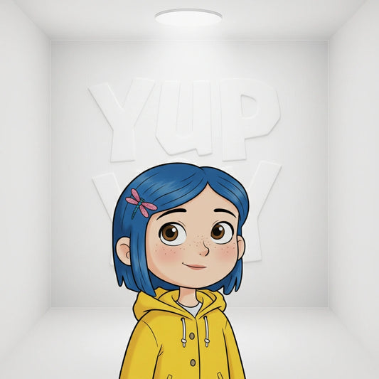 Loungefly Laika Coraline Rain Coat Mini Backpack