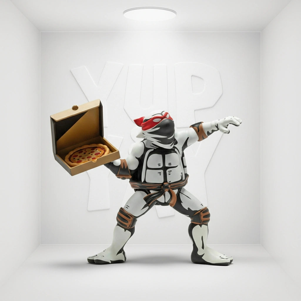 Mighty Jaxx TMNT - Pizza Bomber Raphael