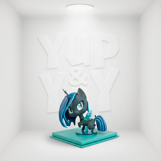 My Little Pony x WeLoveFine - Lyra Chibi Figure (Aqua)