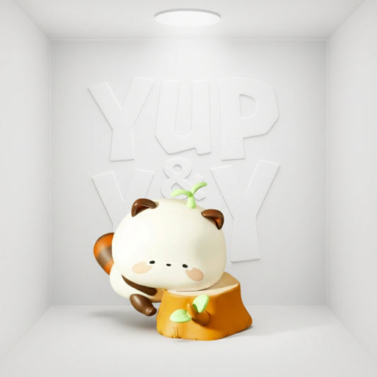 Morethanfun Moer Act Cute Raccoon Diary Blind Box Display (Case of 8)