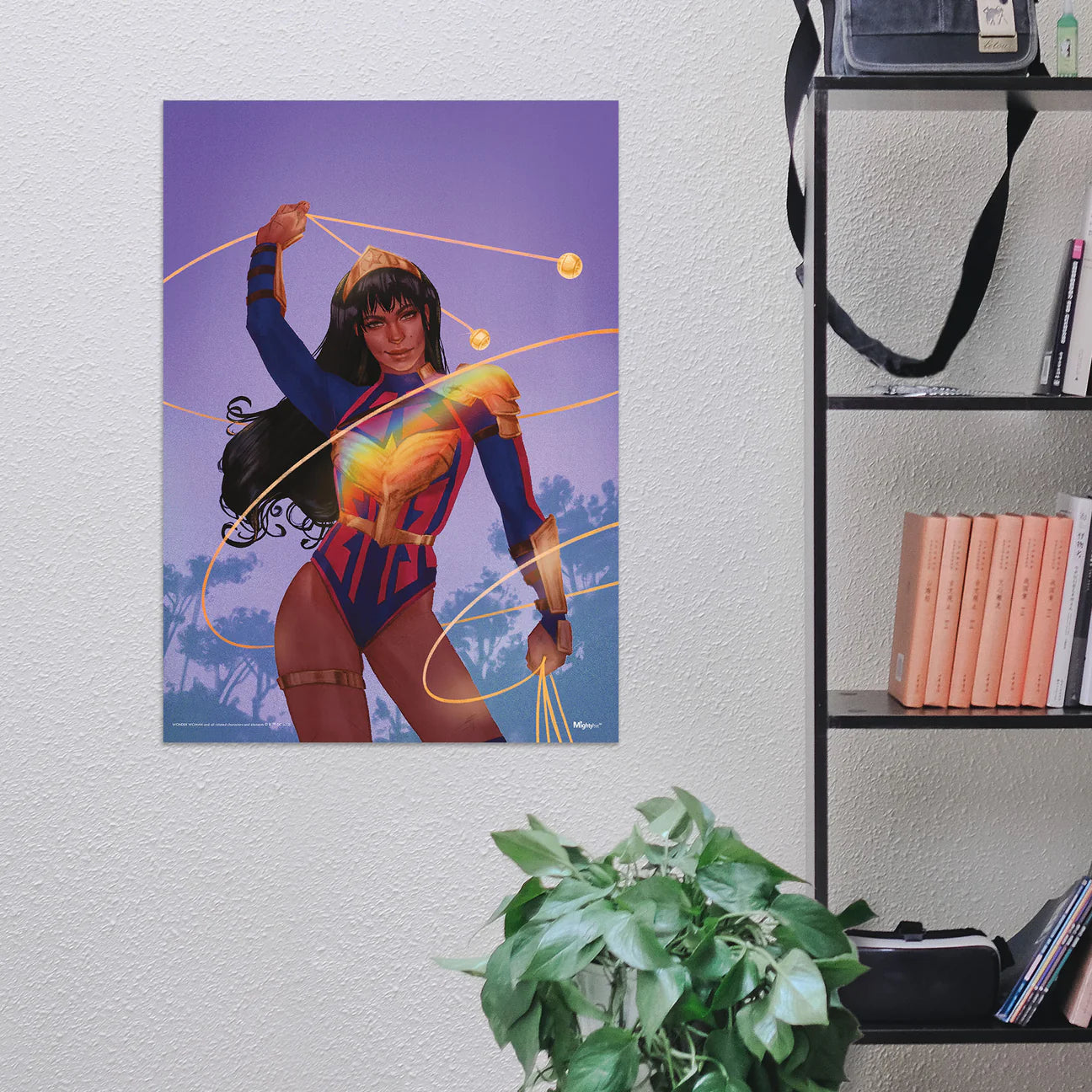 Trend Setters DC Comics Wonder Woman Pride MightyPrint Wall Art
