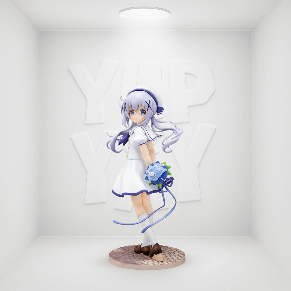 Plum Is This Order A Rabbit? - Chino 1/7 Scale PVC Figure