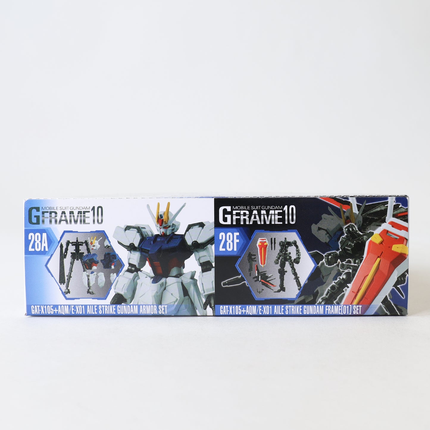 Gundam Gframe 10 GAT-X105+AQM / E-X01 AILE STRIKE GUNDAM ARMOR SET (28A / 28F)