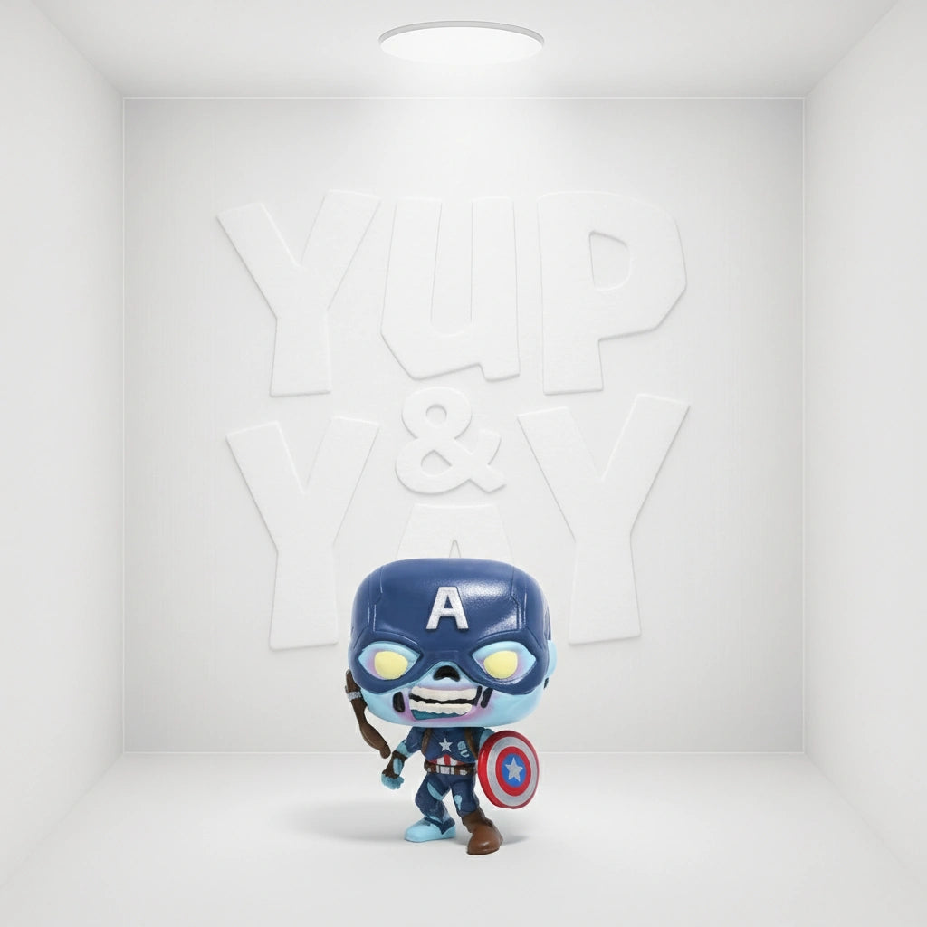 Funko Pop! Keychains: What If...? - Zombie Captain America