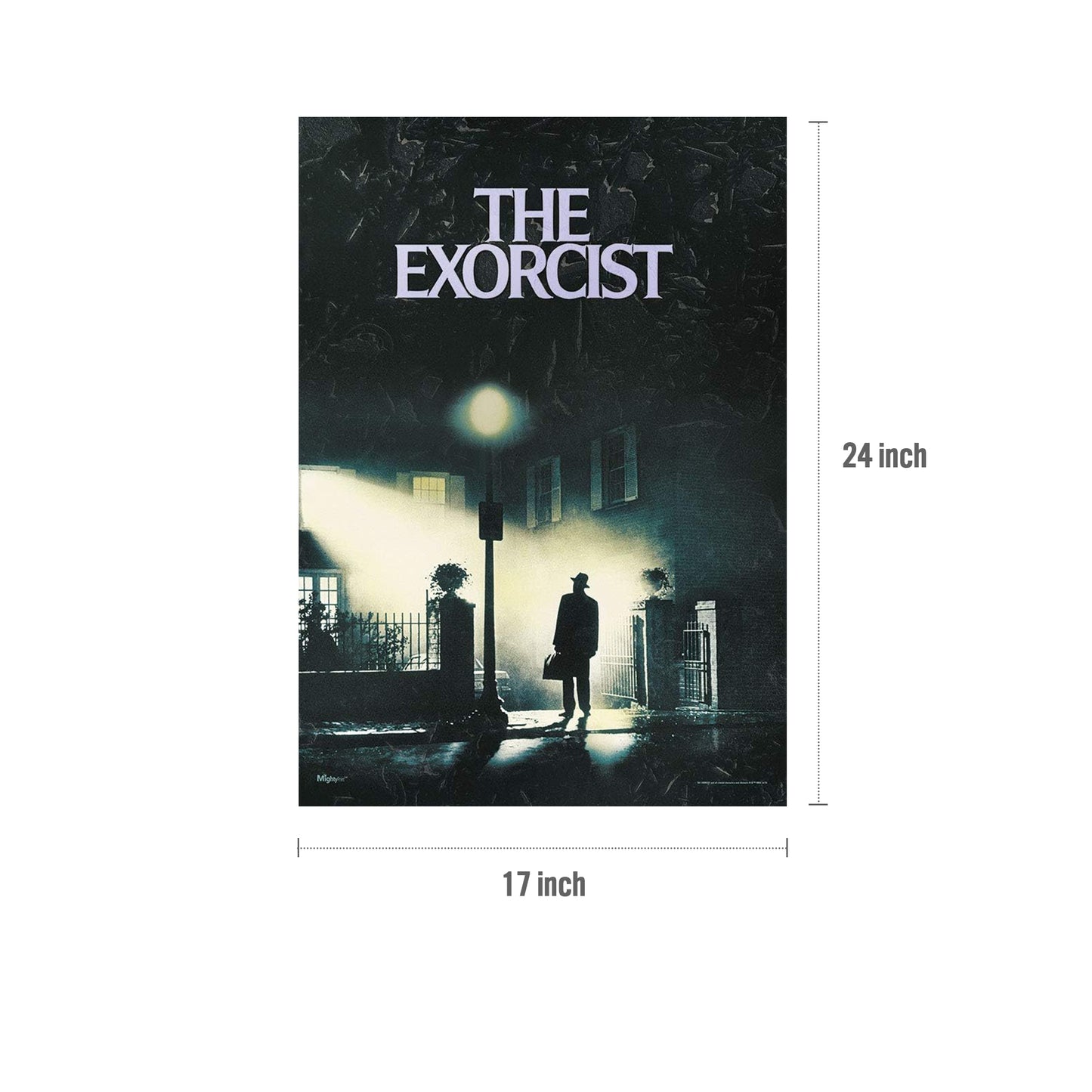Mightyprint The Exorcist The Exorcist 1973 Film – Durable 17” x 24” Wall Art
