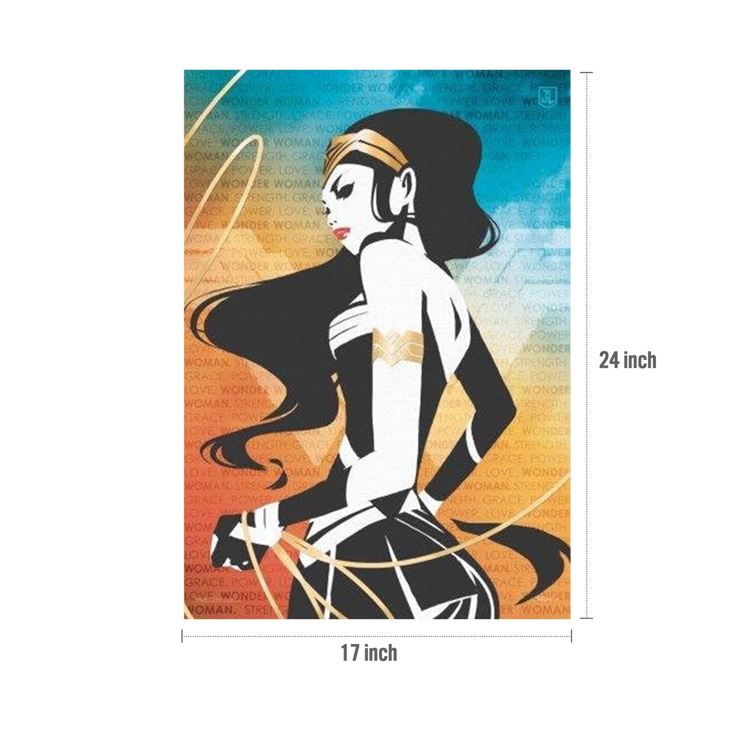 Trend Setters DC Comics: Justice League - Wonder Woman MightyPrint Wall Art (2017 SDCC Exclusive)
