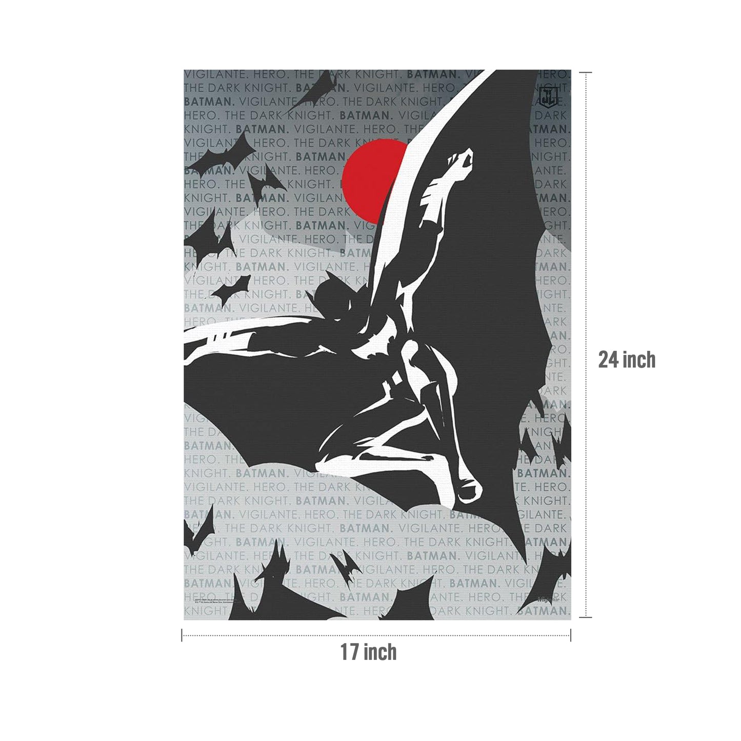 MightyPrint Justice League Movie (Batman Words)