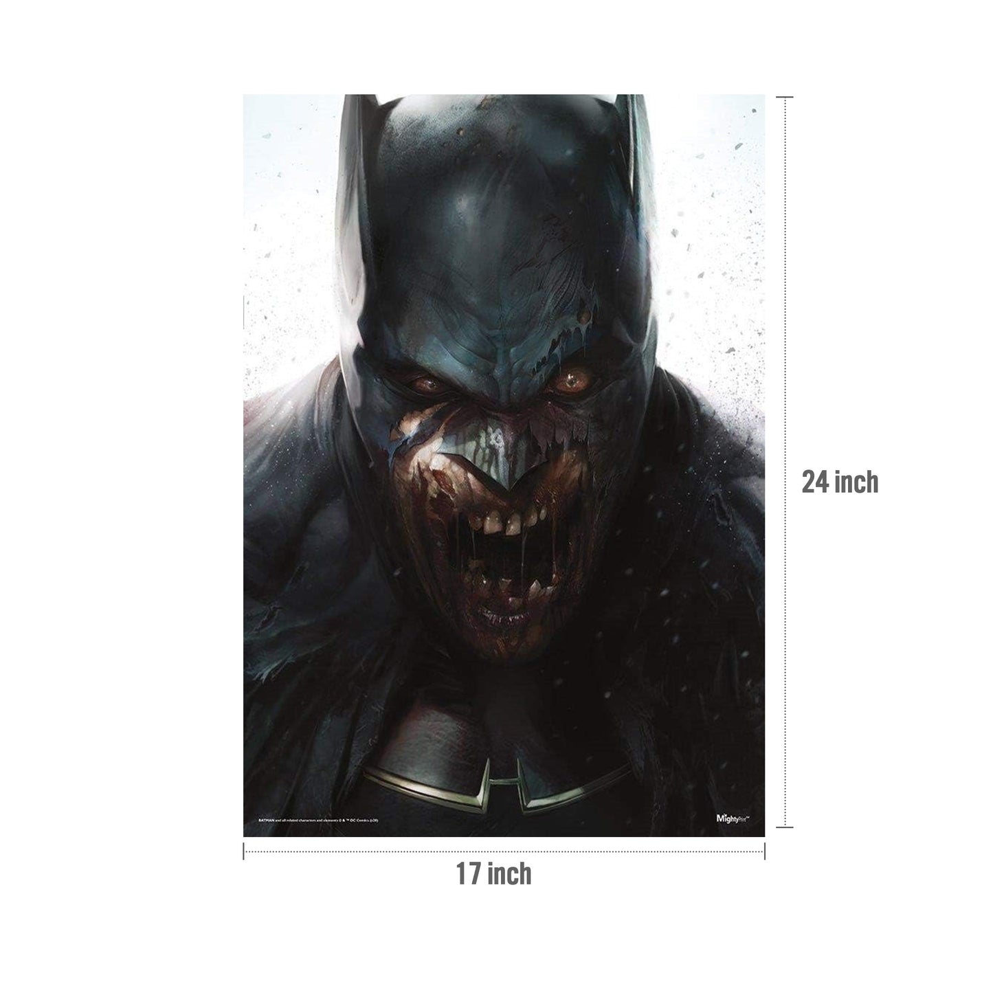 Trend Setters DC Comics "Deceased Batman" MightyPrint Wall Art
