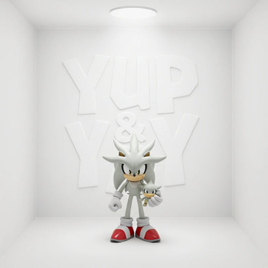 Sonic Die-Cast Vehicle Wave 2 - Silver the Hedgehog - Lightron