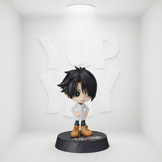 SEGA The Promised Neverland Tip 'n' Pop Prize Figure - Ray (Red Coat Color Ver.)