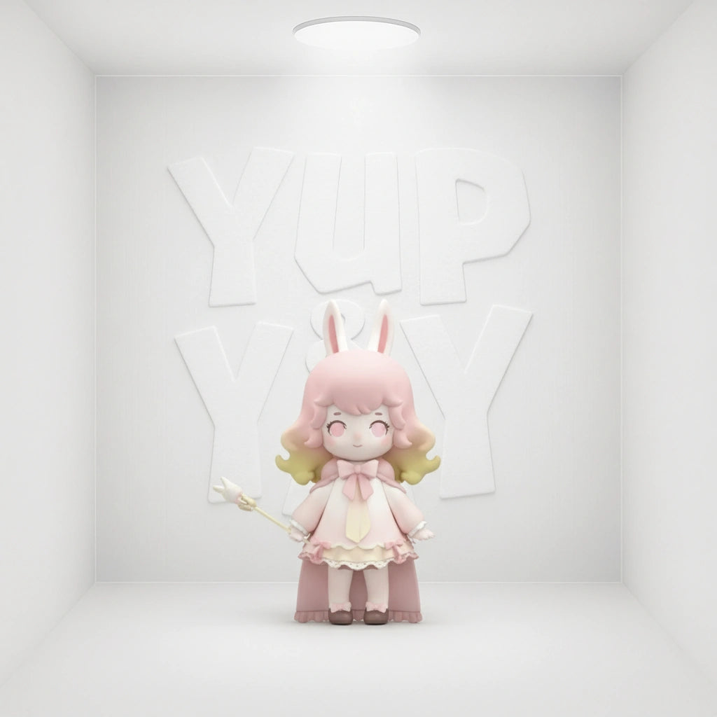 SimonToys Liroro Animal Kingdom Series Trading Figure Blind Box Display Set of 8