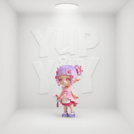 SimonToys Rooyie Treasure Fairy Series Trading Figure Blind Box Display (Case of 9)