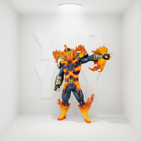 Bandai My Hero Academia The Movie - World Heroes Mission - Endeavor - Masterlise Extra
