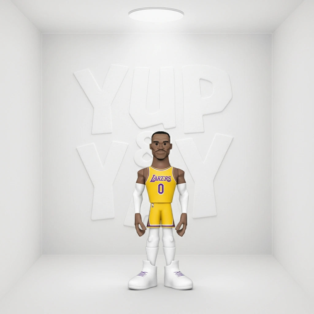 Funko Gold NBA: L.A. Lakers - Russell Westbrook Vinyl Figure (CHASE)
