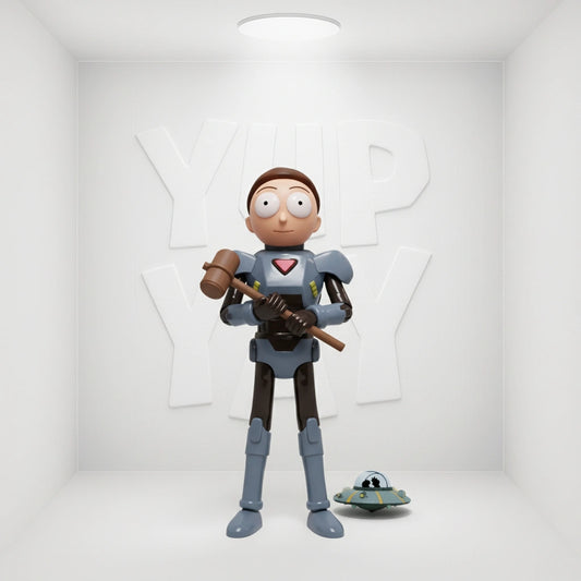 Funko Rick & Morty Collectible Action Figure - PURGE SUIT MORTY