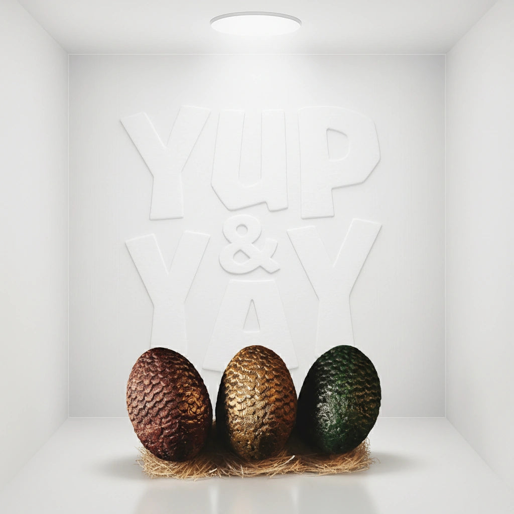 Game of Thrones Dragon Eggs Collectible Set (House Targaryen Limited Edition Ver.)