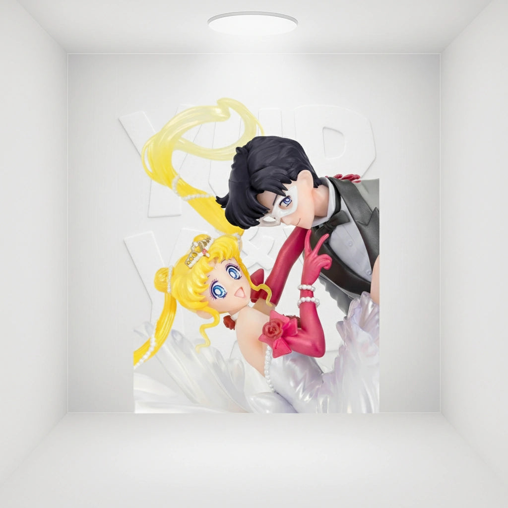 Sailor Moon Figuarts Zero Chouette Chibi-Usa and Helios Statue