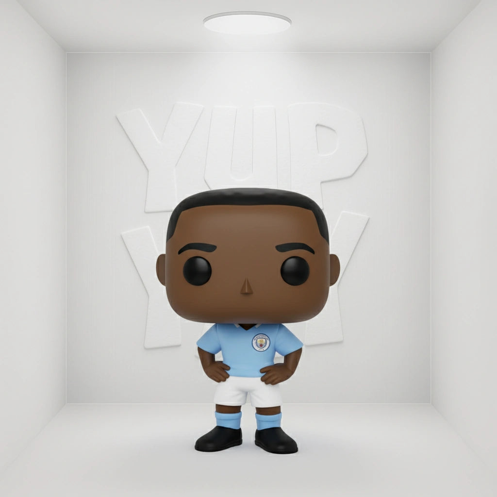 Funko Pop Football! Manchester City: Raheem Sterling #48